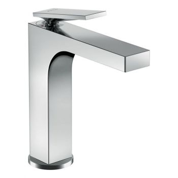 Смеситель для умывальника AXOR Citterio 160 Lever со сливным гарнитуром pop-up, хром (39023000)
