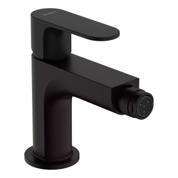 Змішувач для біде Hansgrohe Rebris S з металевим д/к, Matt Black (72212670)