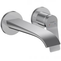 Змішувач для умивальника Hansgrohe Vivenis настінний з виливом 195 мм, хром (75050000)