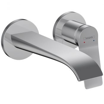 Смеситель для умывальника Hansgrohe Vivenis настенный с изливом 195 мм, хром (75050000)