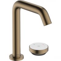 Змішувач для умивальника Hansgrohe Tecturis S 150 CoolStart на 2 отвори, Brushed Bronze (73353140)