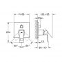 Grohe Eurocube 24094000 Змішувач для душу