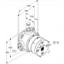 Внутренняя часть смесителя для ванны Kludi Renon 88022 Slim Boxx