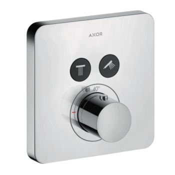 Термостат для душу AXOR Citterio Shower Select на 2 режиму, хром (36707000)