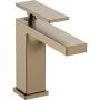 Змішувач для умивальника Hansgrohe Tecturis E 110 CoolStart без донного клапана, Brushed Bronze (73012140)