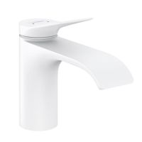 Змішувач для умивальника Hansgrohe Vivenis 80 з донним клапаном pop-up, білий (75010700)