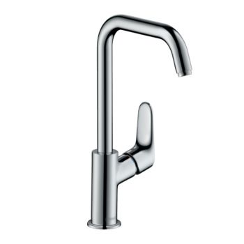 Змішувач для умивальника Hansgrohe Focus E 240 з донним клапаном, хром (31609000)