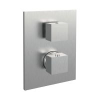 Термостатичний змішувач для душу Paffoni Elle, 3 позиції, під сталь (LEQ519ST-M)