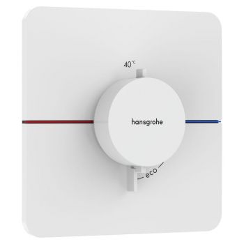 Термостат прихованого монтажу Hansgrohe ShowerSelect Comfort Q на 1 споживач, білий матовий (15588700)