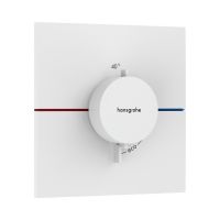 Термостат прихованого монтажу Hansgrohe ShowerSelect Comfort E HighFlow, Matt White (15574700)