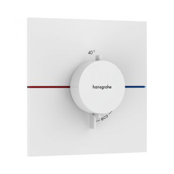 Термостат прихованого монтажу Hansgrohe ShowerSelect Comfort E HighFlow, Matt White (15574700)