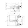 Смеситель для ванны Qtap Taurus (c душевым гарнитуром) QTTAU259BLM45662 Black Matt