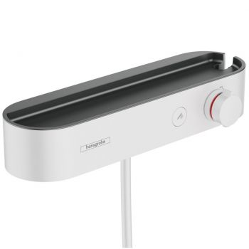 Термостат для душуHansgrohe ShowerTablet Select 412 мм, Matt White (24360700)