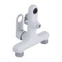 Смеситель для ванны Qtap Jay (c душевым гарнитуром) QTJAY259CRW45553 Chrome/White