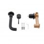 Смеситель для раковины Qtap Scorpio скрытого монтажа QTSCOR3050105B Black Matt