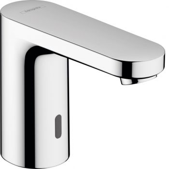 Змішувач для умивальника сенсорний Hansgrohe Vernis Blend 230 V без регулювання температури, хром (71501000)