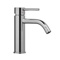 Змішувач для умивальника Paffoni Light без донного клапана Mercury Grey (LIG071MG)