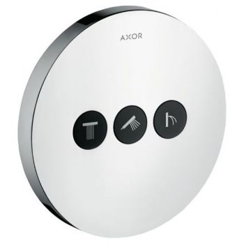 Запорно переключающий вентиль AXOR ShowerSelect S на 3 функции, хром (36727000)