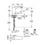 Grohe Eurosmart 36327001 Змішувач для раковини