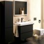 Смеситель для умывальника Hansgrohe Tecturis E 240 Fine CoolStart без донного клапана, Brushed Bronze (73072140)