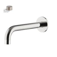 Излив для ванны Wellness Brushed nickel F2929SN Fima