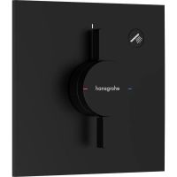 Змішувач для душу Hansgrohe прихованого монтажу DuoTurn E на 1 функцію, Matt Black (75617670)