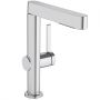 Змішувач для умивальника Hansgrohe Finoris 230 з витяжним душем 2jet і донним клапаном Push-Open, хром (76063000)