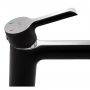 Смеситель для раковины Qtap Grand QTGRABCR001F Black Matt