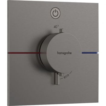 Термостат прихованого монтажу Hansgrohe ShowerSelect Comfort E на 1 функцію, Brushed Black Chrome (15571340)