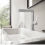 Змішувач для умивальника Hansgrohe Finoris 230 з витяжним душем 2jet і донним клапаном Push-Open, хром (76063000)