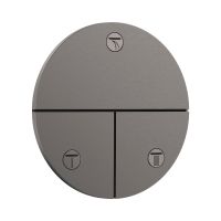 Перемикач Hansgrohe ShowerSelect Comfort S на 3 функції, Brushed Black Chrome (15558340)
