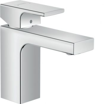 Змішувач для умивальника Hansgrohe Vernis Shape 100 без донного клапана, хром (71569000)