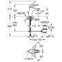 Смеситель для раковины Grohe Eurostyle 33558LS3