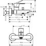 Hansgrohe Rebris S 72440000 Змішувач для ванни