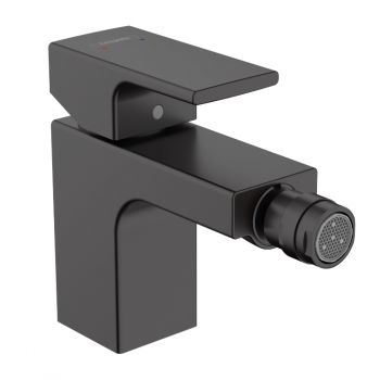 Смеситель для биде Hansgrohe Vernis Shape с донным клапаном pop-up, черный матовый (71211670)