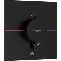 Термостат прихованого монтажу Hansgrohe ShowerSelect Comfort E HighFlow на 1 функцію, Matt Black (15575670)