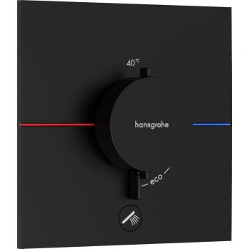 Термостат прихованого монтажу Hansgrohe ShowerSelect Comfort E HighFlow на 1 функцію, Matt Black (15575670)