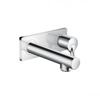 Змішувач для умивальника Hansgrohe Talis S, монтаж зі стіни 165мм, Chrome (72110000)