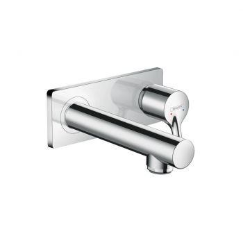 Змішувач для умивальника Hansgrohe Talis S, монтаж зі стіни 165мм, Chrome (72110000)
