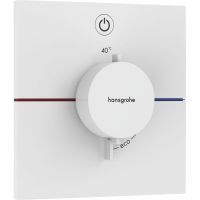 Термостат прихованого монтажу Hansgrohe ShowerSelect Comfort E на 1 функцію, Matt White (15571700)