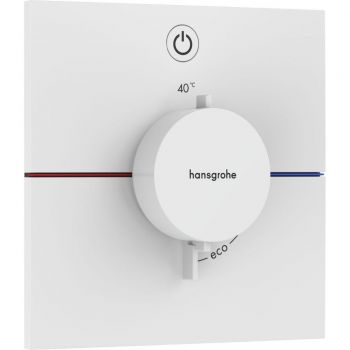 Термостат прихованого монтажу Hansgrohe ShowerSelect Comfort E на 1 функцію, Matt White (15571700)