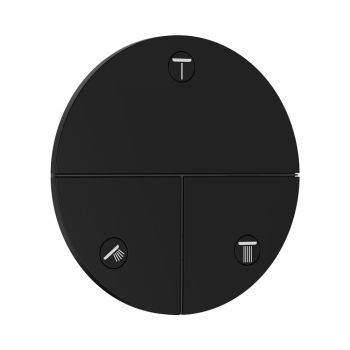 Переключатель Hansgrohe ShowerSelect Comfort S на 3 функции, Matt Black (15558670)