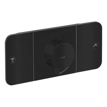Термостат скрытого монтажа AXOR One на 2 функции, черный матовый (45712670)