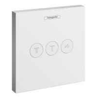 Перемикач положень Hansgrohe ShowerSelect на 3 споживачі, білий матовий (15764700)