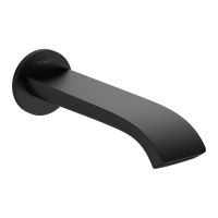 Вилив на ванну Hansgrohe Vivenis виступ 202 мм, чорний матовий (75410670)