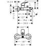 Hansgrohe Logis 71400000 Смеситель для ванны