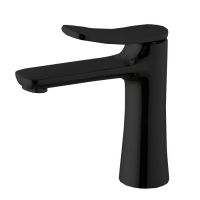 Смеситель для умывальника Fima Flo F3801NS Black matt