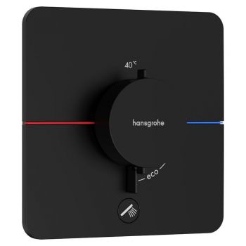 Термостат прихованого монтажу Hansgrohe ShowerSelect Comfort Q HighFlow на 1 функцію, Matt Black (15589670)
