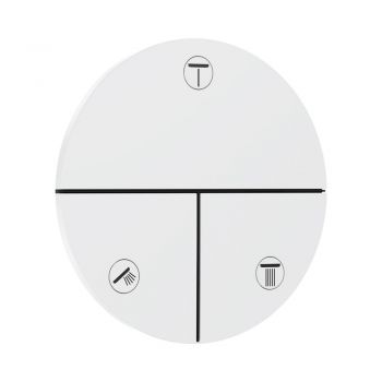 Переключатель Hansgrohe ShowerSelect Comfort S на 3 функции, Matt White (15558700)
