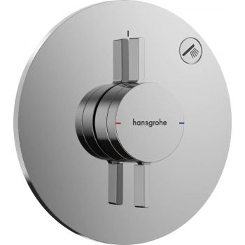 Змішувач для душу Hansgrohe прихованого монтажу DuoTurn S на 1 функцію, Chrome (75618000)